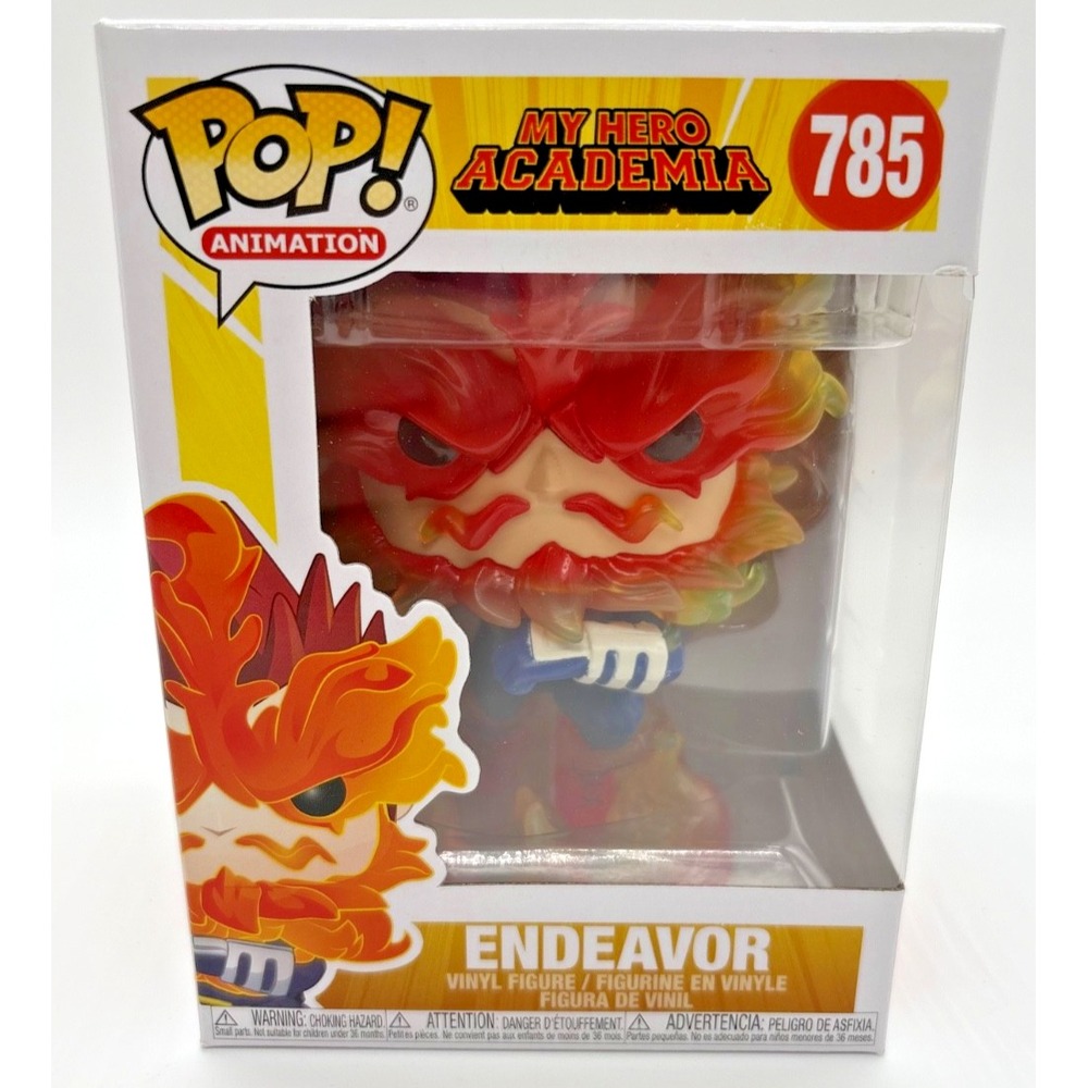 Funko Pop! Endeavor #785 My Hero Academia Vaulted Vinyl Figure w/ Protector